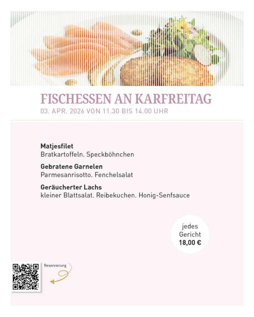 Fischessen an Karfreitag