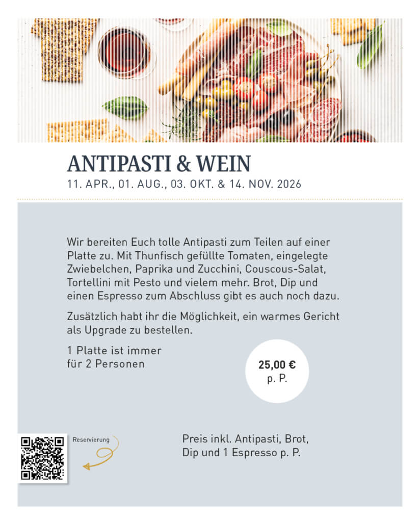 Antipasti & Wein